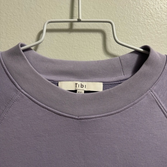 Tibi Light Purple Oversized Sweater Shirt Dress Size XXS - Picture 5 of 15
